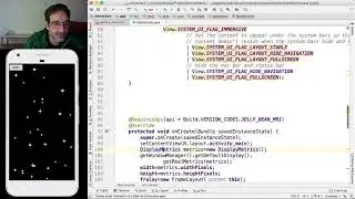 Android Studio Move Stars