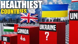 Healthiest Countries in the World 2023 | 3D Comparison