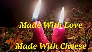 BabyBell Cheese Candle #bushcraft #survival #candlemaking