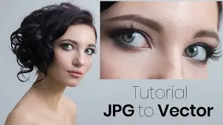 How to Change (Convert) JPG to Vector File - Quick Learning Tutorial