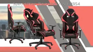 Кресло Special4You ExtremeRace 2 black/red (E5401)