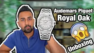 Audemars Piguet Royal Oak 15450ST Unboxing - It wears like a 40mm Rolex!
