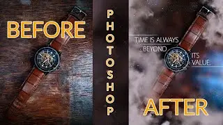 Before & After Editing in Photoshop Tools Magic