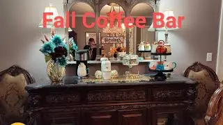 Fall Coffee Bar  | Dollar Tree items #fallcoffeebar #dollartree