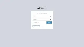2. Login de AdminLTE 3 y Codeigniter 4