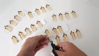 I made 50 in one day and sold them all! Great DIY Idea with Matchsticks