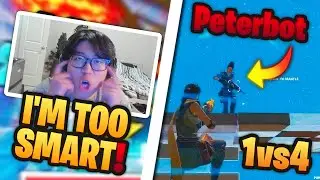 Khanada VS Peterbot In INTENSE 1V4 Zonewars...