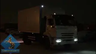 Изотермический фургон на шасси Камаз-43253