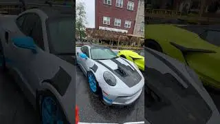 Porsche GT3 RS spotted in toronto - comment your dream car! #porsche #gt3rs #porschegt3rs #shorts