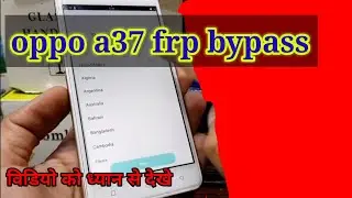 oppo a37frp bypass without pc or Camputar #frp#android #how #oppo #bypass_frp #androidgames