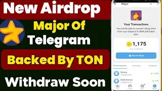 Major Of Telegram Airdrop | Major Of Telegram | Major Airdrop