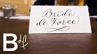 DIY Wedding Invitations: Calligraphy