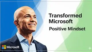 Satya Nadella Transforming Microsoft with positive mindset | Cultural Change | MBA Business Strategy