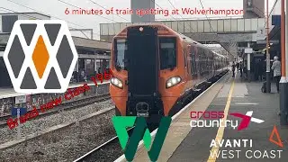 6 minutes of train-spotting at Wolverhampton 29.8.23