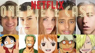 ONE PIECE NETFLIX CAST MEMBERS REVEALED