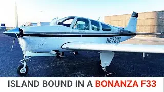 Fly Your Own Plane: Beechcraft Bonanza F33 Flight from NY to Nantucket! (KFRG to KACK)