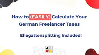 German Freelancer Tax Calculator (With Ehegattensplitting Function)