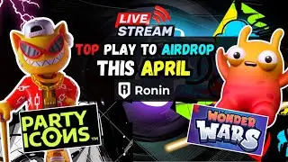 🛑[LIVE] Top Play to Airdrop this April in Ronin Network