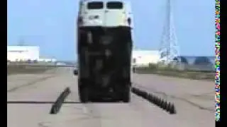Экстренное торможение УАЗа