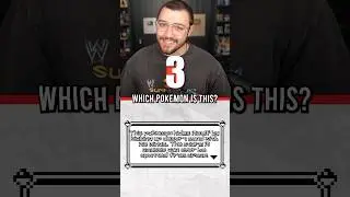 Guess the Pokémon By the Pokédex Entry!