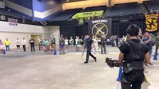 World Drill Championship 2023 (Solo - Medals - 1st Place) River City Driller Jackson Rainwater