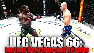 UFC Vegas 66 (Jared Cannonier vs Sean Strickland): Reaction and Results