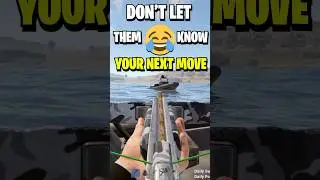 DON'T LET THEM KNOW YOUR NEXT MOVE.. 😂 #rust #solo #shorts
