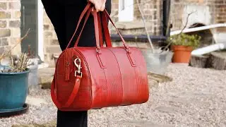Elvis & Kresse create sustainable genuine leather bags, wallets and accessories.