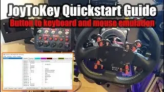 JoyToKey 🚗SIM RACER🚗Guide for button to keyboard, and mouse emulation!