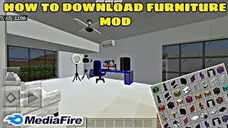 How To Download Furniture Mod For Minecraft | 2021#mcpemod