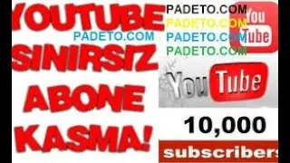 YOUTUBE,ABONE,KASMA,İZLENME,SİTESİ