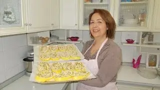 Stuffed pasta girelle: classic and vegetarian 😍 Le ricette di zia Franca