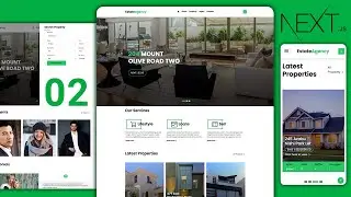 🔥 Nextjs: Building a Responsive Modern Real Estate Website React (2)