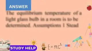 An incandescent lightbulb is an inexpensive but highly inefficient device that converts electrica...