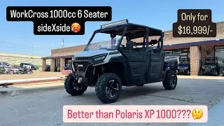 2024 AODES WORKCROSS 1000-6 | REVIEW AND TEST DRIVE | 6 SEATER 4x4 UTV
