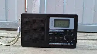 Радиоприёмник Vbestlife CS-106. Клуб DX на волнах русской службы ИНТЕРРАДИО РУМЫНИЯ 15.06.2024.