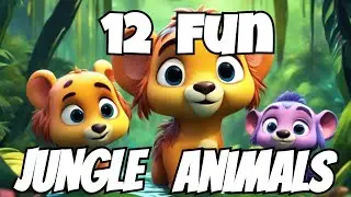 Exciting Jungle Adventures: Learning with Wild Animals! | Early Education Hub for Kids