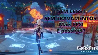 GENSHIN IMPACT TRAVANDO!MELHORE O DESEMPENHO NO ANDROID.