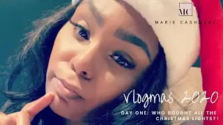 VLOGMAS: DAY 1 | SHOPPING FOR CHRISTMAS DECOR & LIGHTS! | TARGET, WALMART & HOME DEPOT