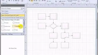 Shift Visio 2010 Flowchart Shapes Automatically!