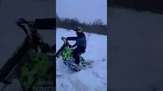 Электро Сноубайк ELIQ 😋