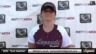 2026 Tevin Salehieh 3.85 GPA - Power Hitting First Base Softball Recruiting Video - Norcal Legends