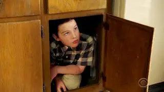 Young Sheldon tries to keep secret
