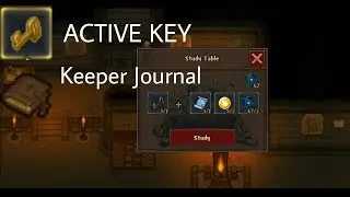 How to get active key and keeper journal - Graveyard Keeper