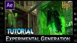 Floo Powder Teleport Effect - Harry Potter - Adobe After Effects Tutorial