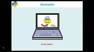 Python ile Görüntü İşleme - OpenCV dersleri DERS 50 Kontur (Obje Dış Hatlarını) Belirleme