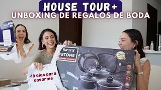 BIENVENIDOS A MI CASA House Tour + Unboxing de regalos de boda💕