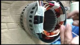 new Restoration Video induction Motor connection varnish steep complete part (8)