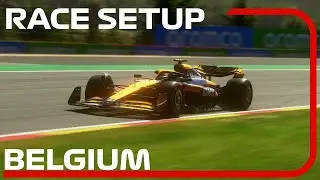 F1 24 BELGIUM - Qualify Lap + RACE Setup 💪