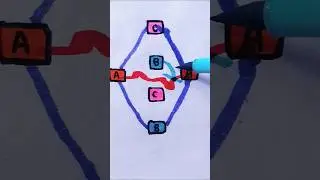 Drawing path challenge game checkerboard 🙀🙀🙀#youtube #shorts